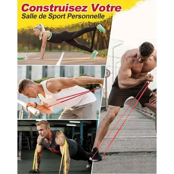 Bande Musculation Elastique musculation Fitness