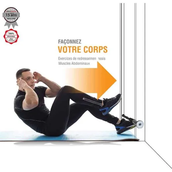 Barre Traction Réglable Montage Sans Vis