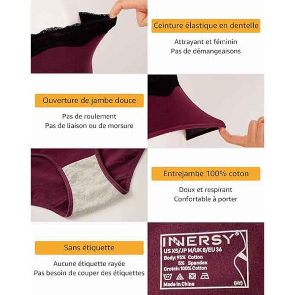 Culottes Femme sous vetement