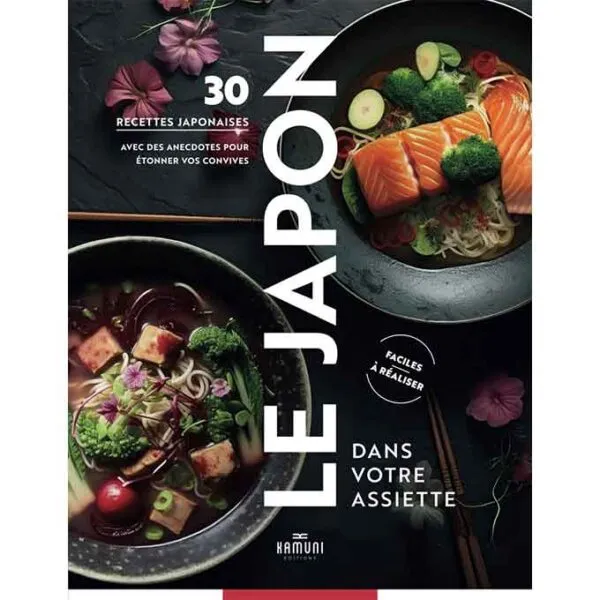 Livre de recettes Japonaises Saveur authentique