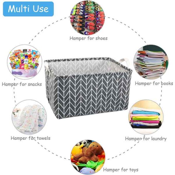 Panier a linge, panier de Rangement Pliable