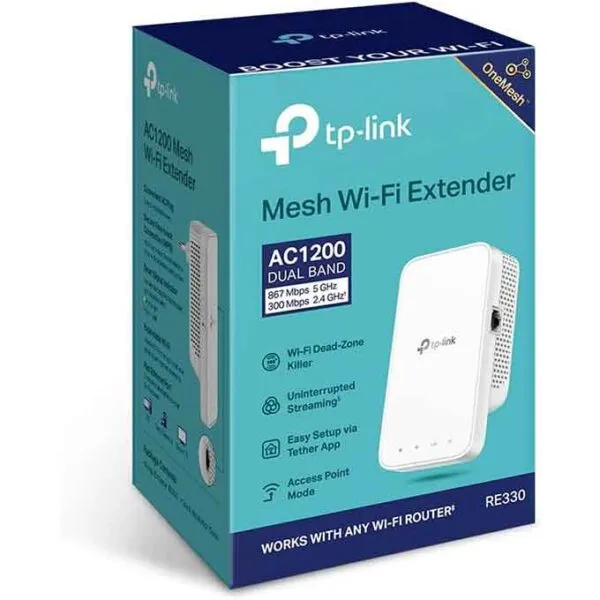 Répéteur WiFi TP-Link AC1200 Mbps Double Bande