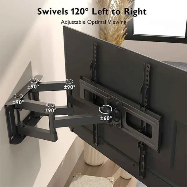 Support Mural TV Orientable Inclinable