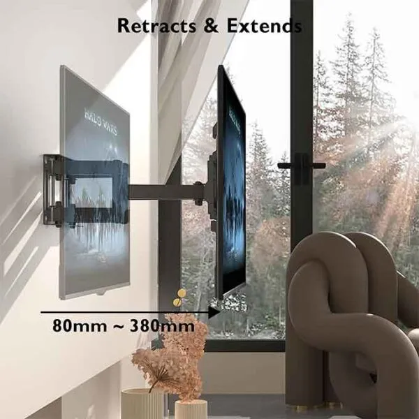Support Mural TV Orientable Inclinable