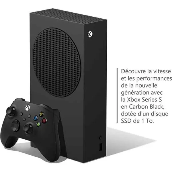 Xbox Series S Carbon Black 1 To Performances Next Gen
